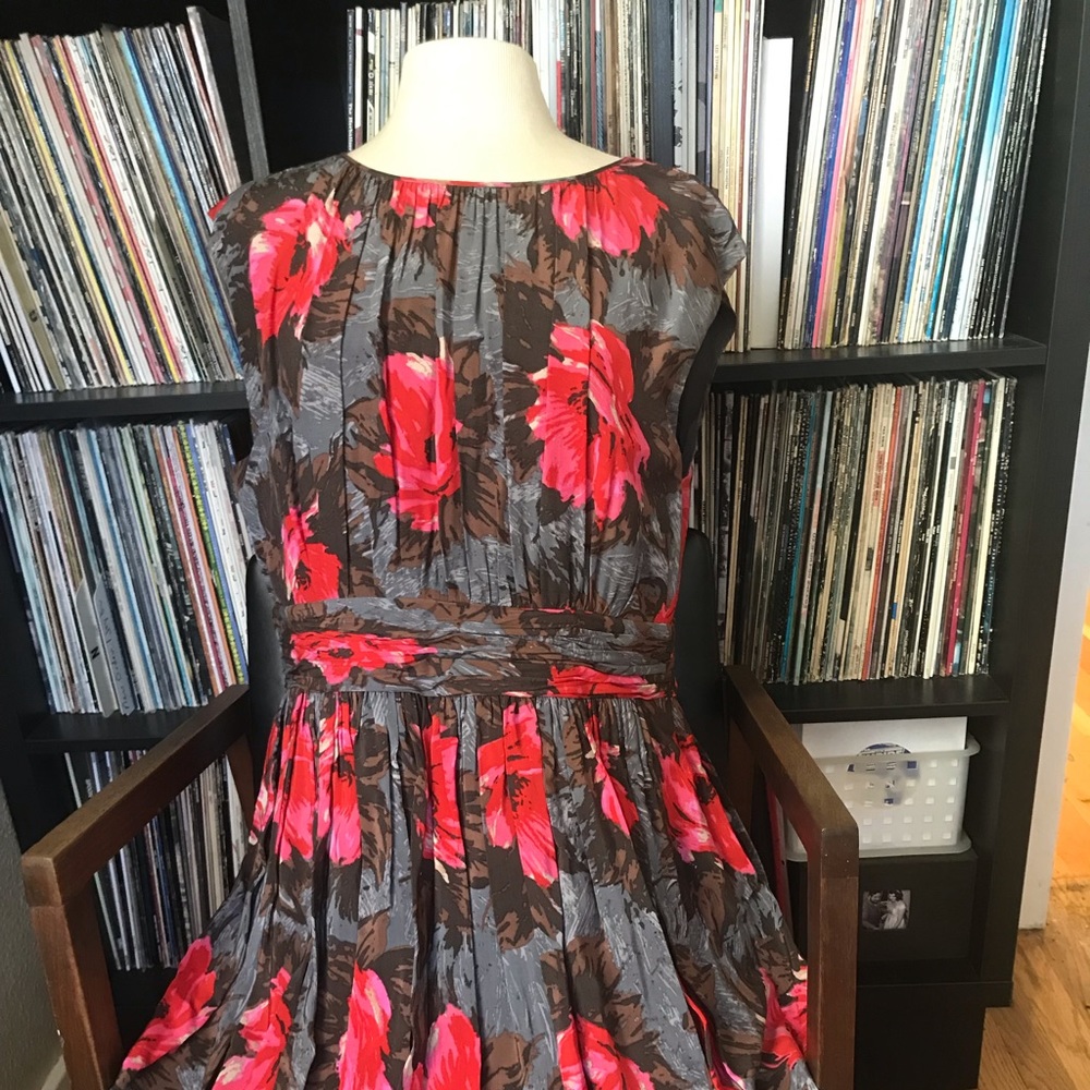 Boden Rose Dress 12US 16UK